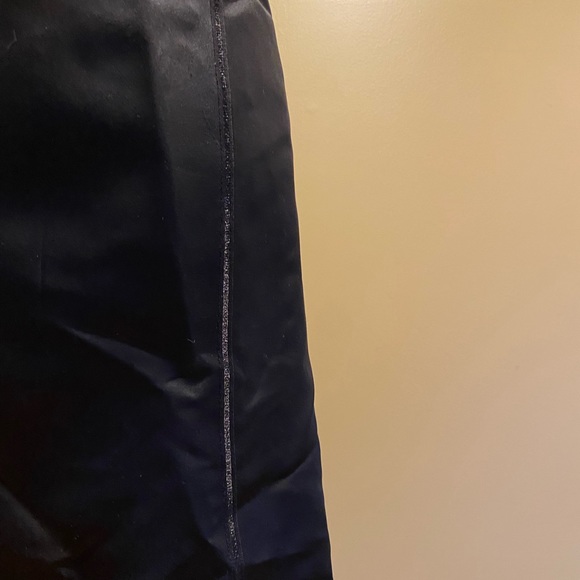 Satin Black strapless dress - Picture 5 of 5